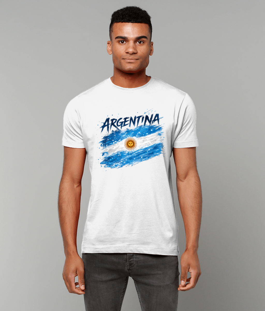 World Cup 2026 | Argentina Football T-Shirt | Argentina Flag T-Shirt | Argentina Fan Gift