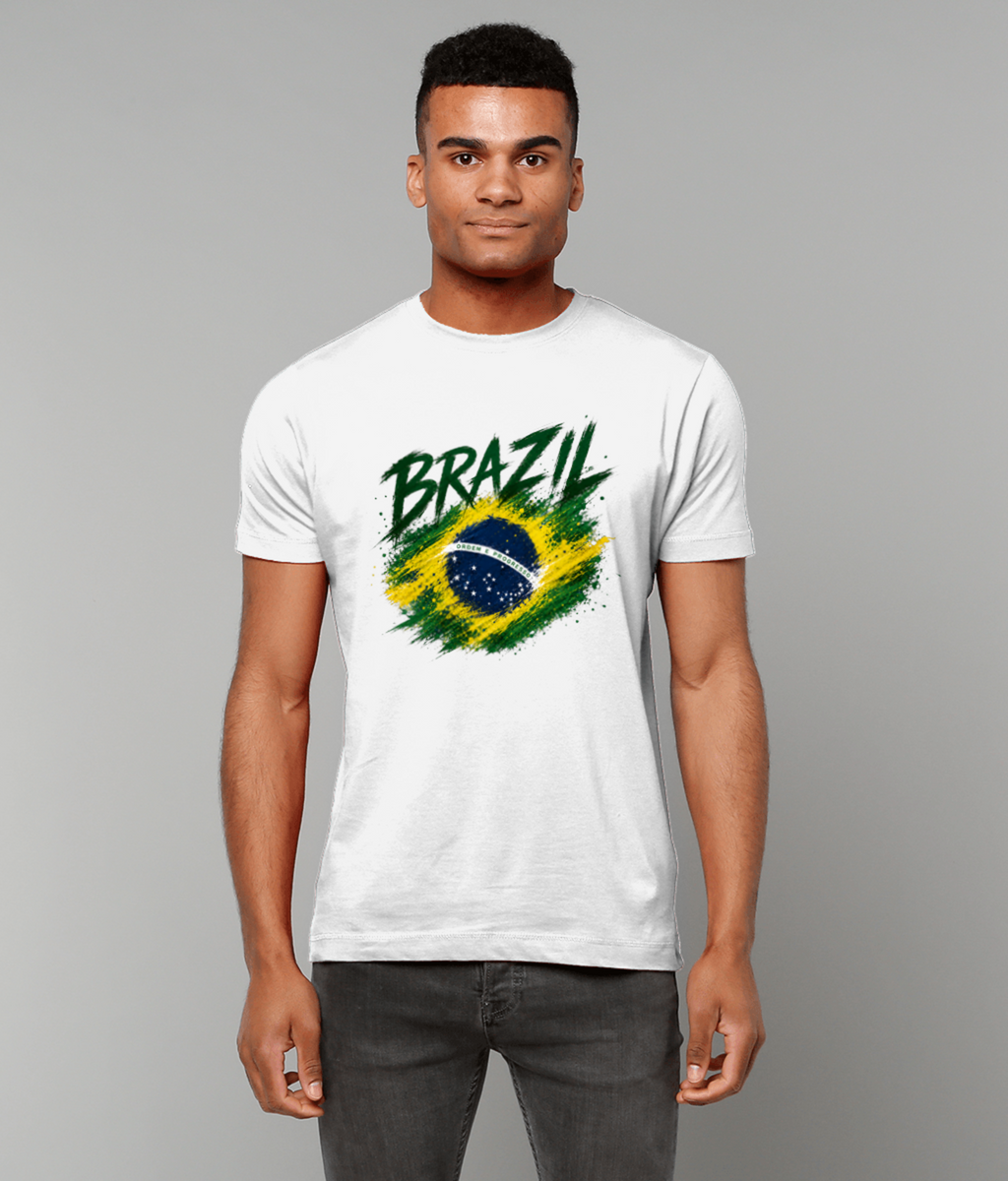 World Cup 2026 | Brazil Football T-Shirt | Brazil Flag | Brazil Fan Gift