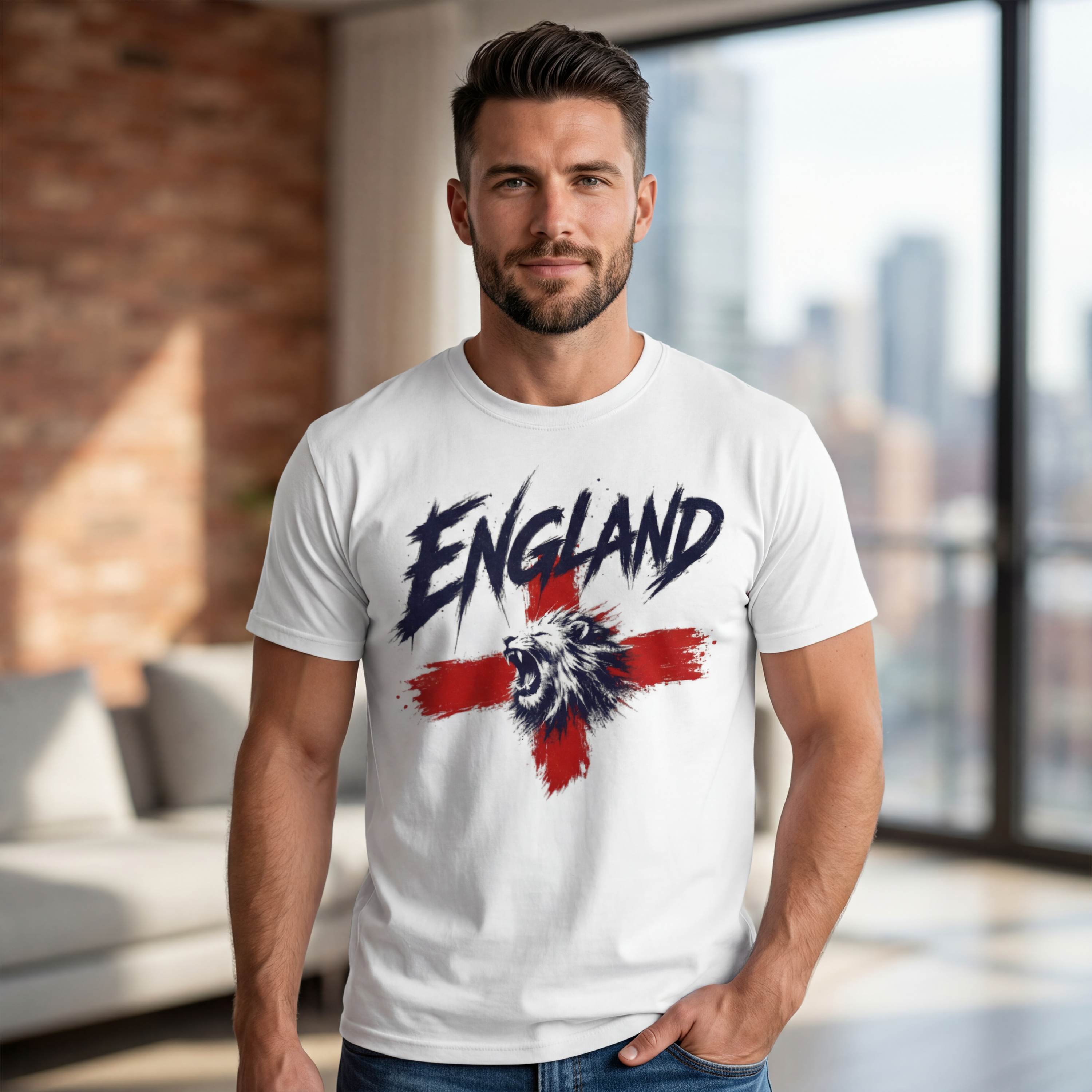 World Cup 2026 | England Football T-Shirt | England Flag | England Fan Gift