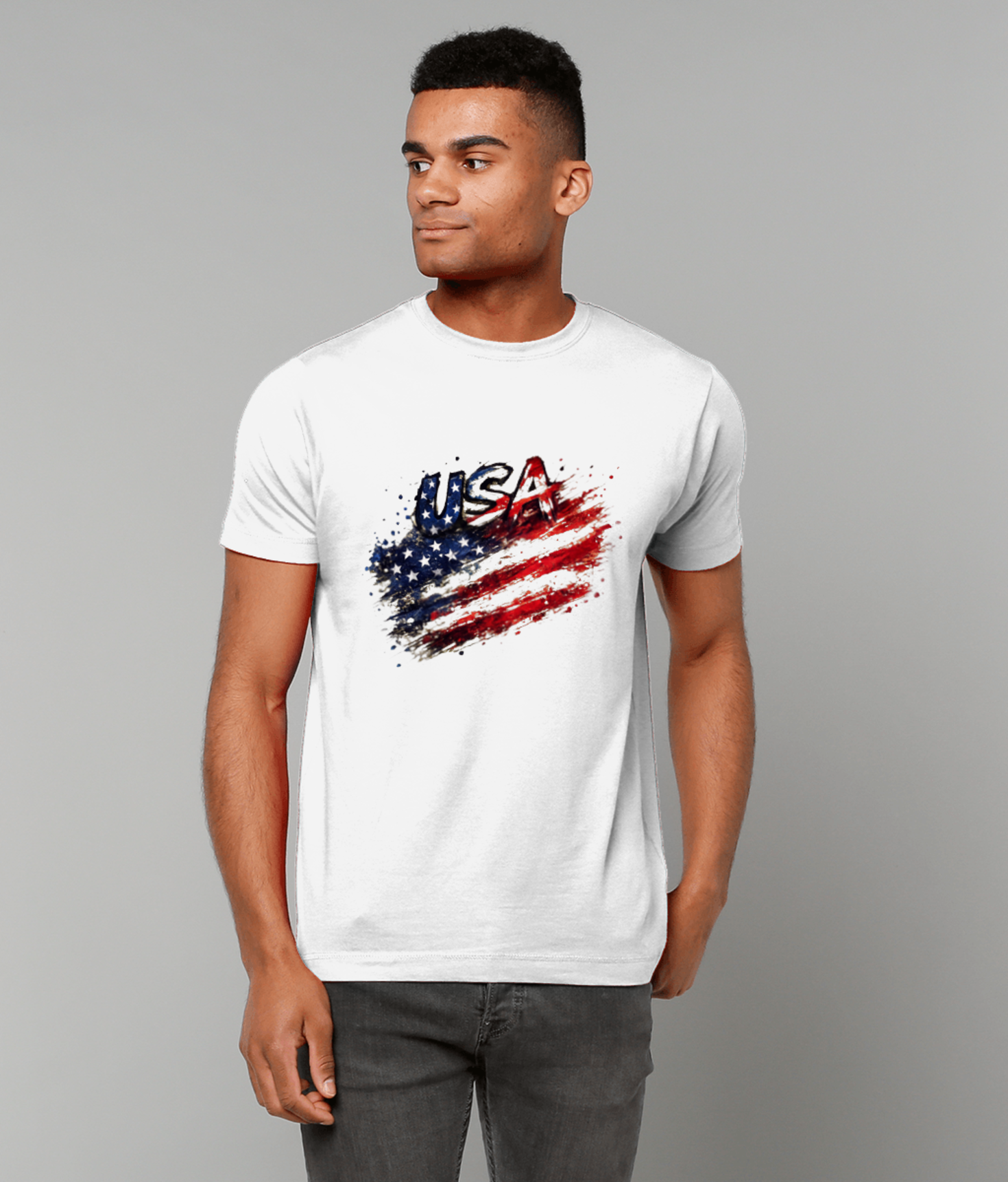 World Cup 2026 | USA Football T-Shirt | USA Flag T-Shirt | USA Fan Gift